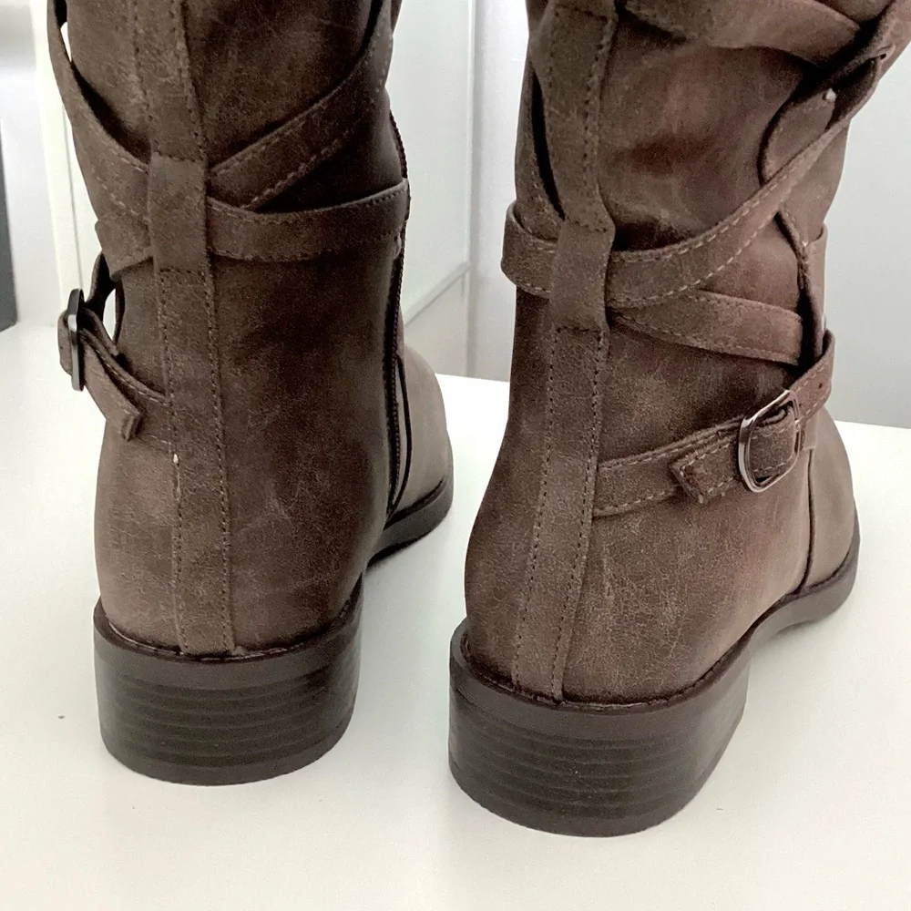\Journee Collection\ Carly Wide Calf Riding Boot - Picture 11 of 15